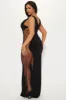 Hourglass Mesh Maxi Dress - Black sold by Fashion Nova