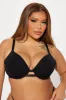 Nova Cotton TShirt Bra - Black sold by Fashion Nova