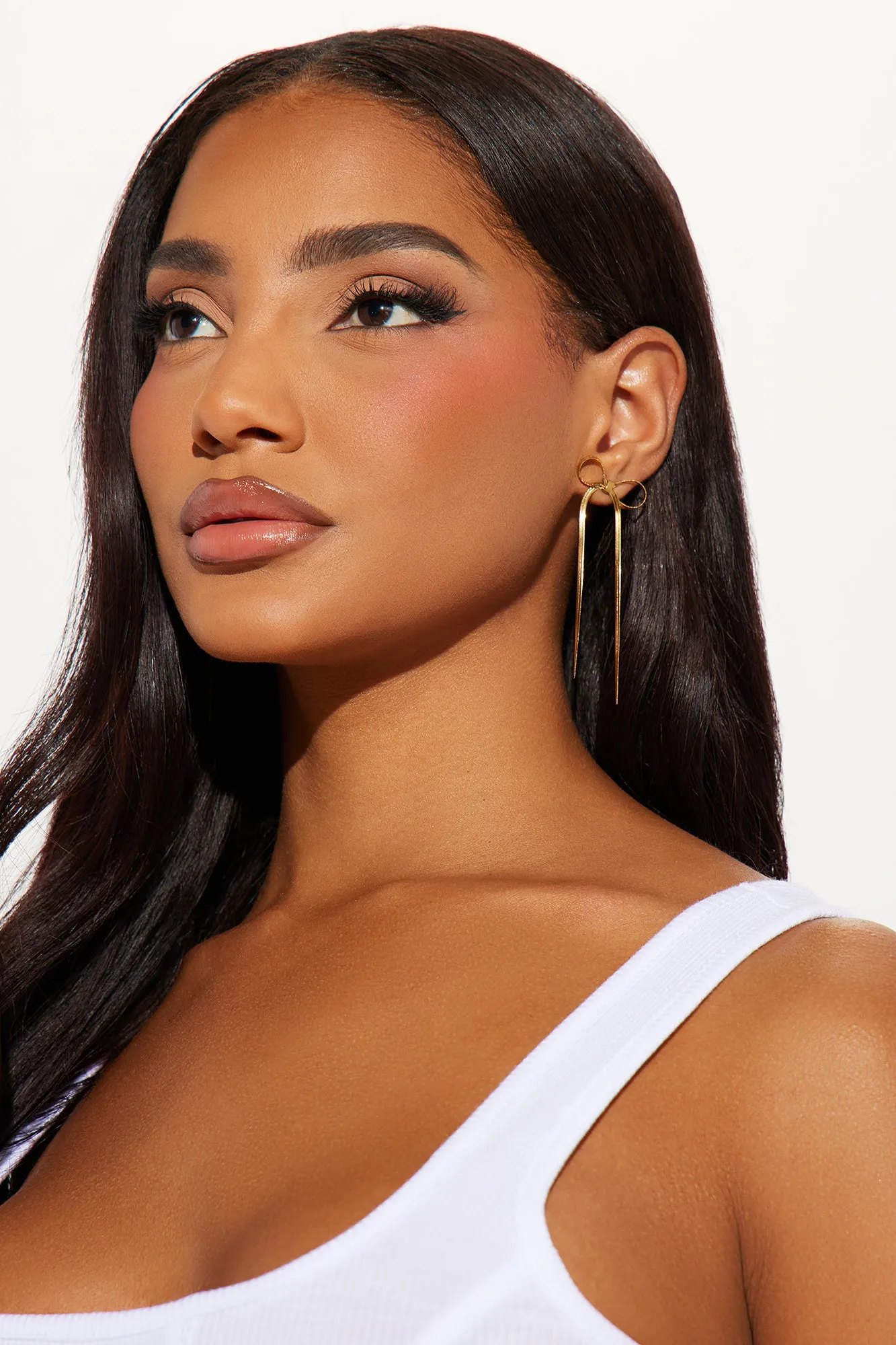 Bowth Of Us Earrings - Gold sold by Fashion Nova product image thumbnail 2