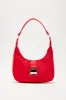 Buckle Up Handbag - Red sold by Fashion Nova