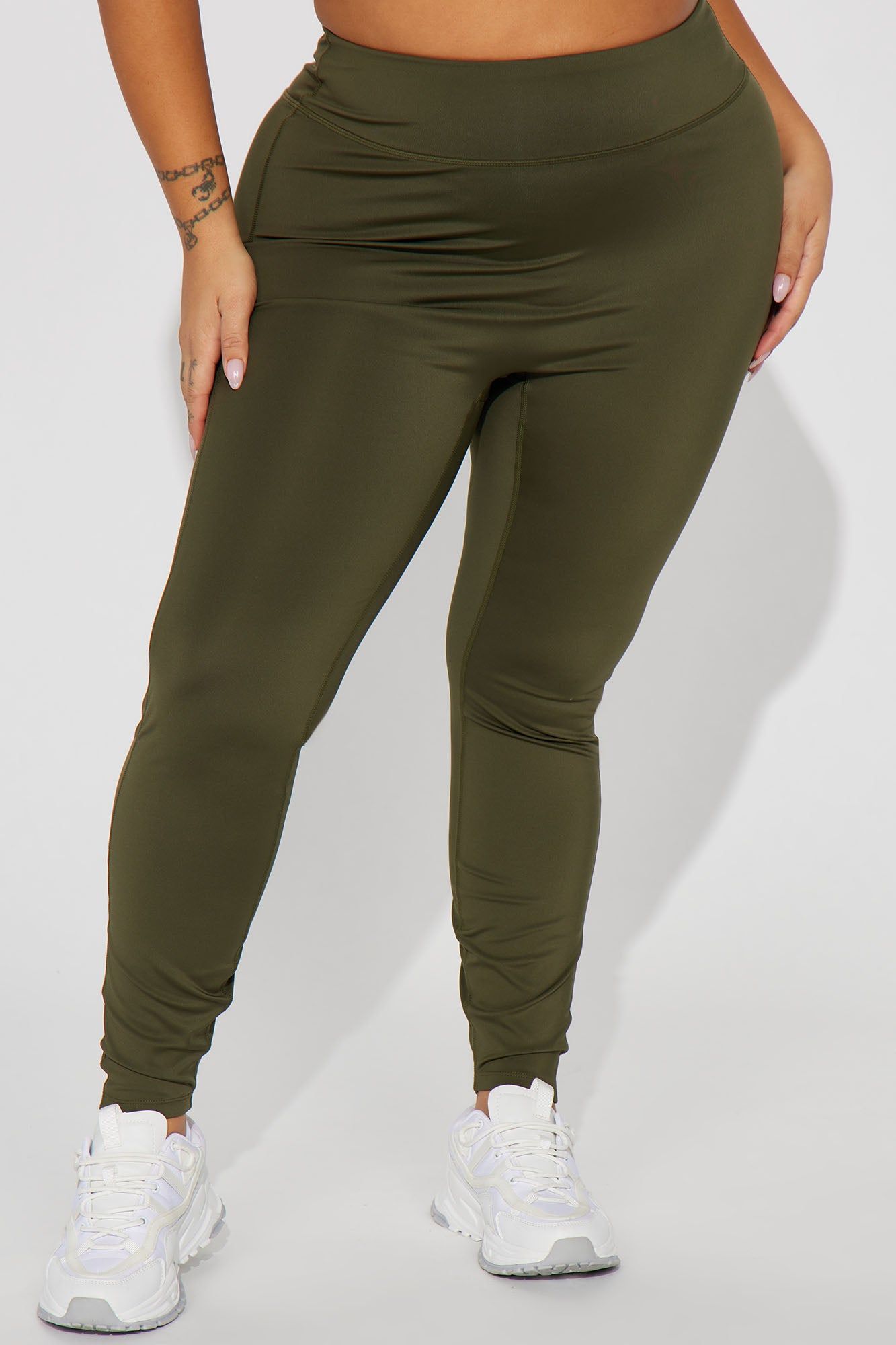 Claudia Elevate Active Legging - Olive sold by Fashion Nova product image thumbnail 2