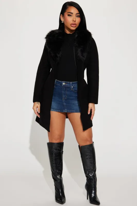 Nora Trench - Black sold by Fashion Nova