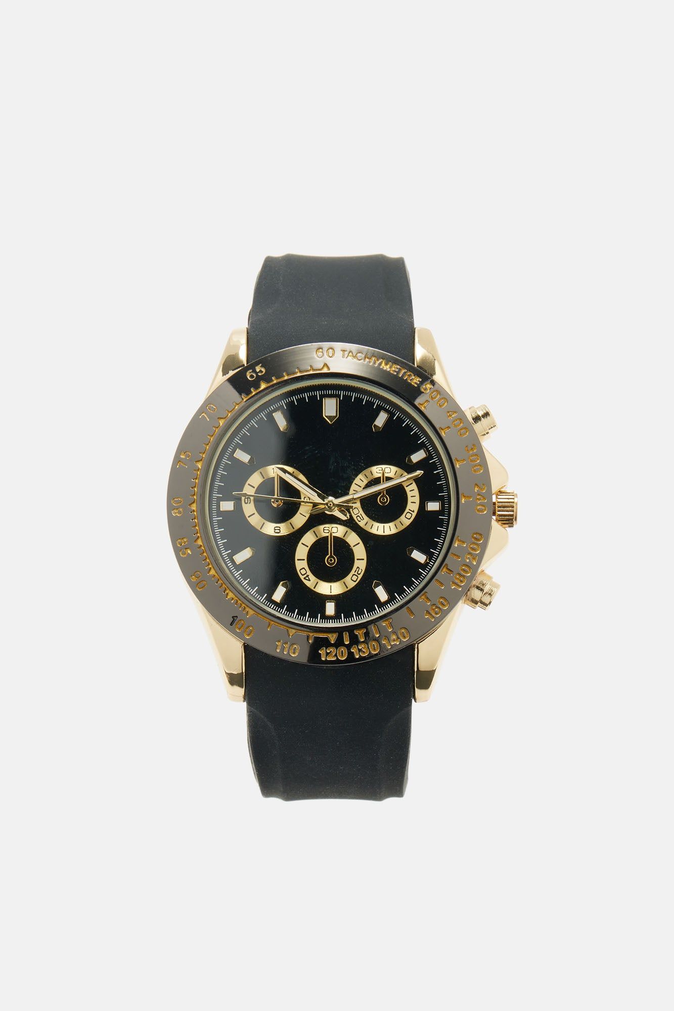 Time To Go Watch - Gold/Black sold by Fashion Nova product image thumbnail 2