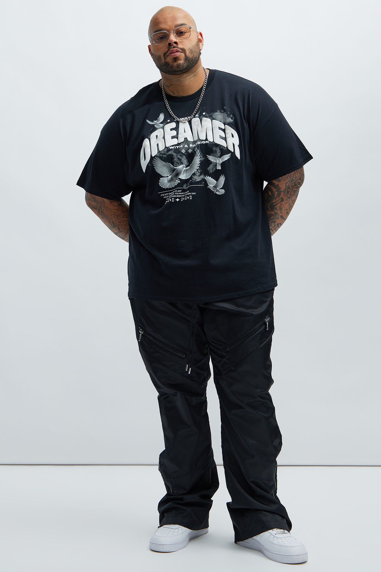 Always A Dreamer Short Sleeve Tee - Black sold by Fashion Nova product image thumbnail 5