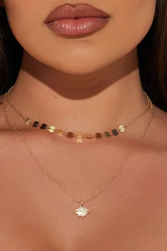 You Rock My World Layered Necklace - Gold sold by Fashion Nova