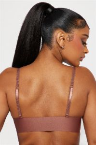 Back To It Racerback 2 Pack Bras - Brown/combo sold by Fashion Nova