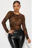 Wild Intentions Leopard Top - Leopard sold by Fashion Nova