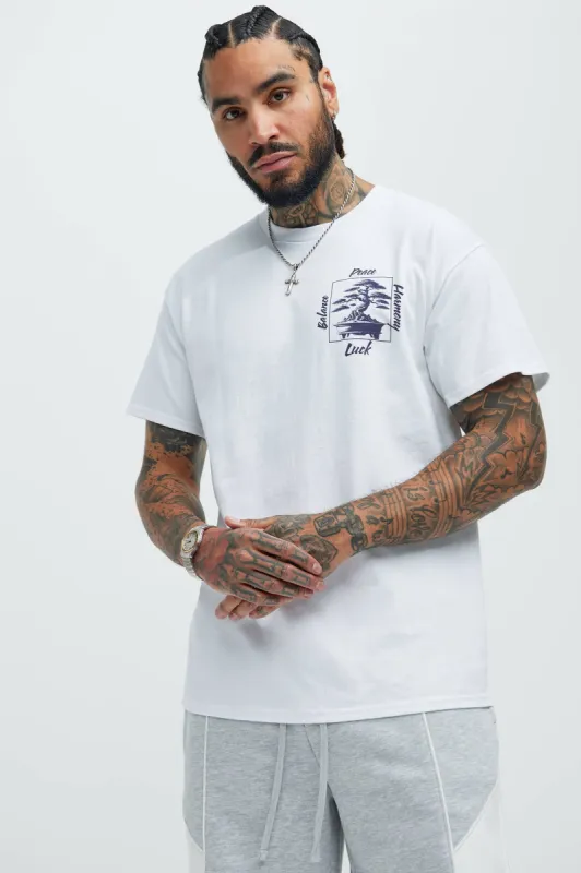 Bonzai Short Sleeve Tee - White sold by Fashion Nova