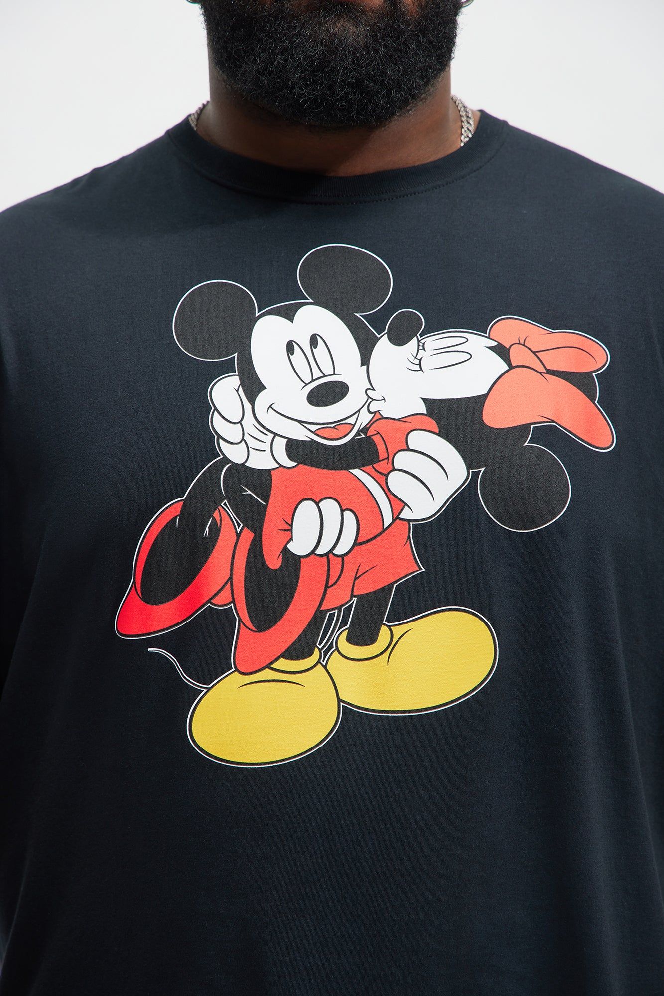 Disney Micky & Minnie Sweethearts Short Sleeve Tee - Black sold by Fashion Nova product image thumbnail 5