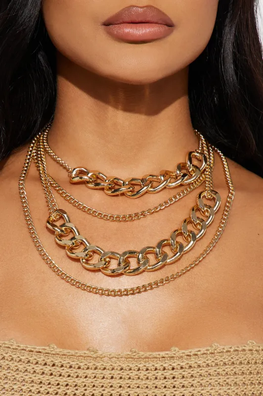 Allure Me Necklace - Gold sold by Fashion Nova