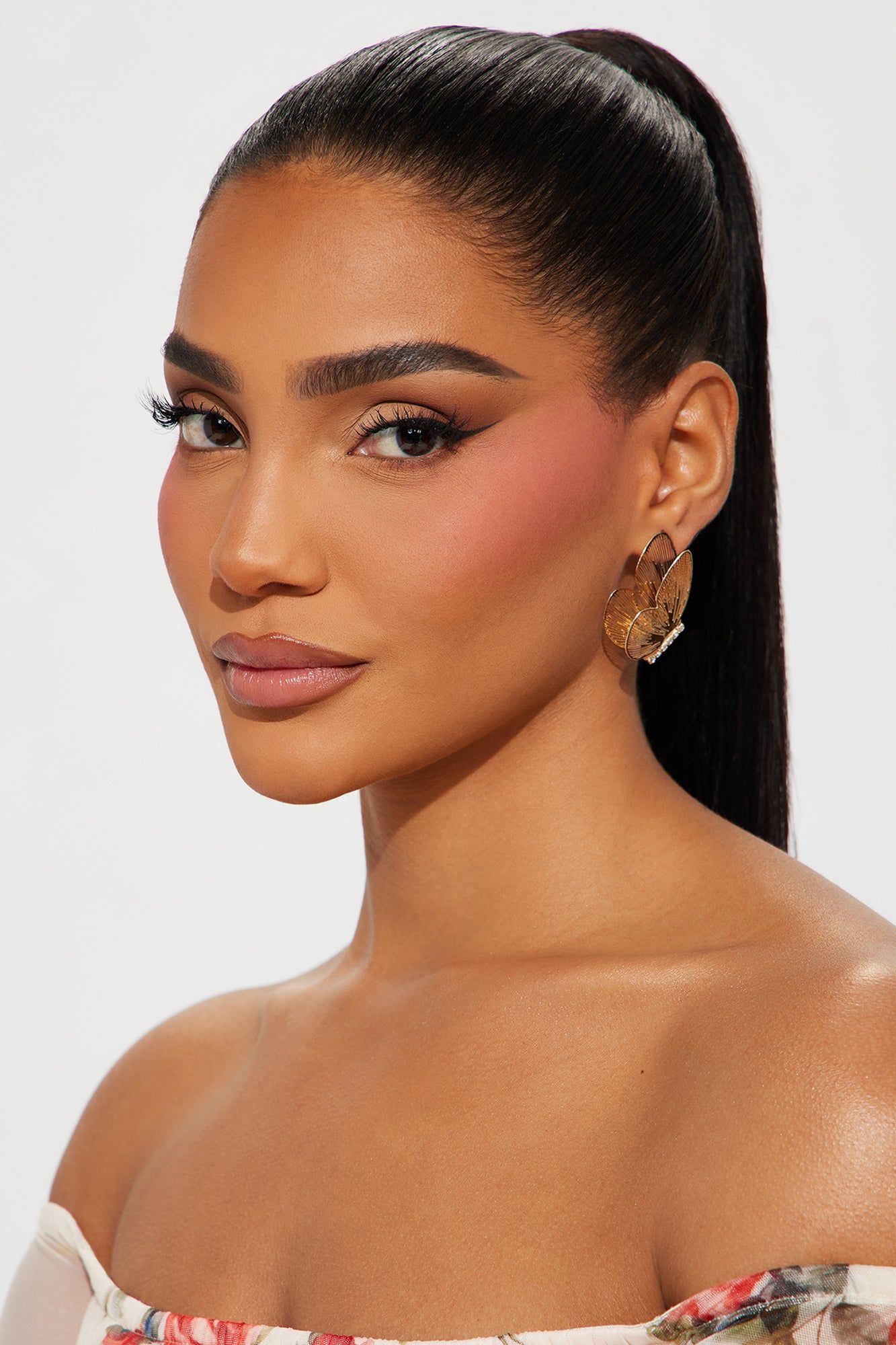 Wings Of A Butterfly Earrings - Gold sold by Fashion Nova product image thumbnail 2