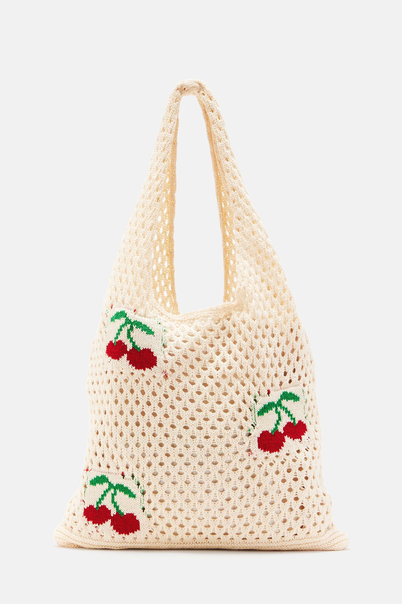 Cherry On Top Tote Bag - Ivory/combo sold by Fashion Nova product image thumbnail 4