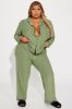 Boy Mom PJ Pant Set - Green sold by Fashion Nova