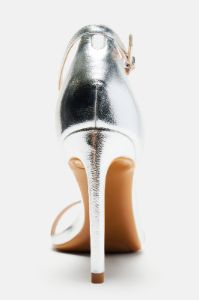 I Don't Wanna Know Heels - Silver sold by Fashion Nova