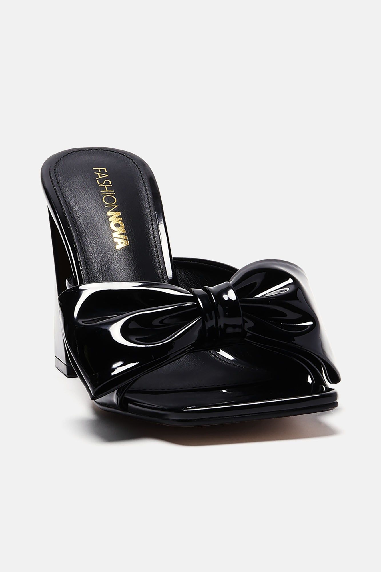 Sweetest Gift Metallic Mules - Black sold by Fashion Nova product image thumbnail 3
