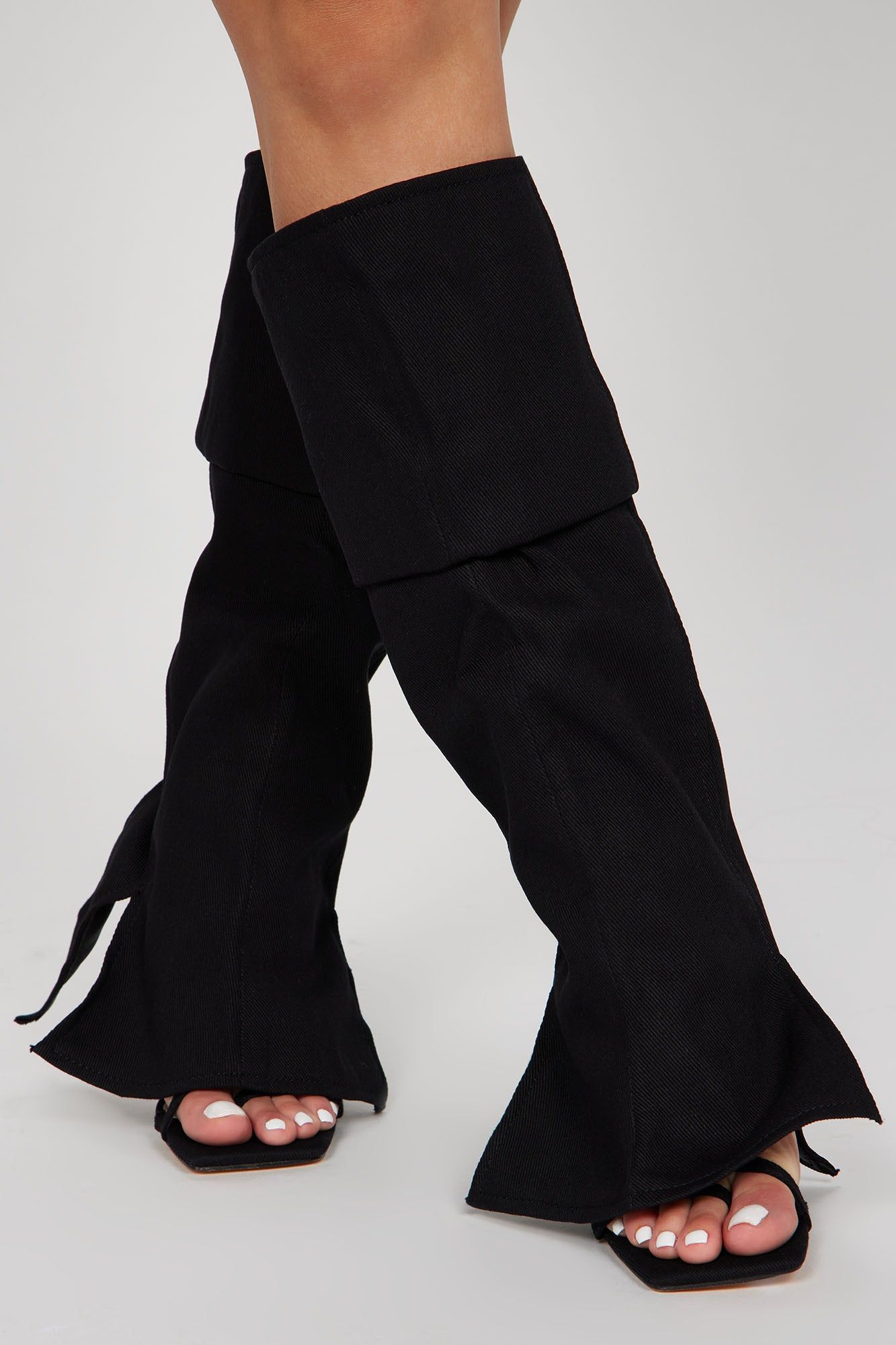 Meant For Me Heeled Sandals - Black sold by Fashion Nova product image thumbnail 2