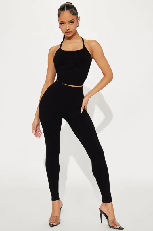 Dani Snatched Pant Set - Black sold by Fashion Nova