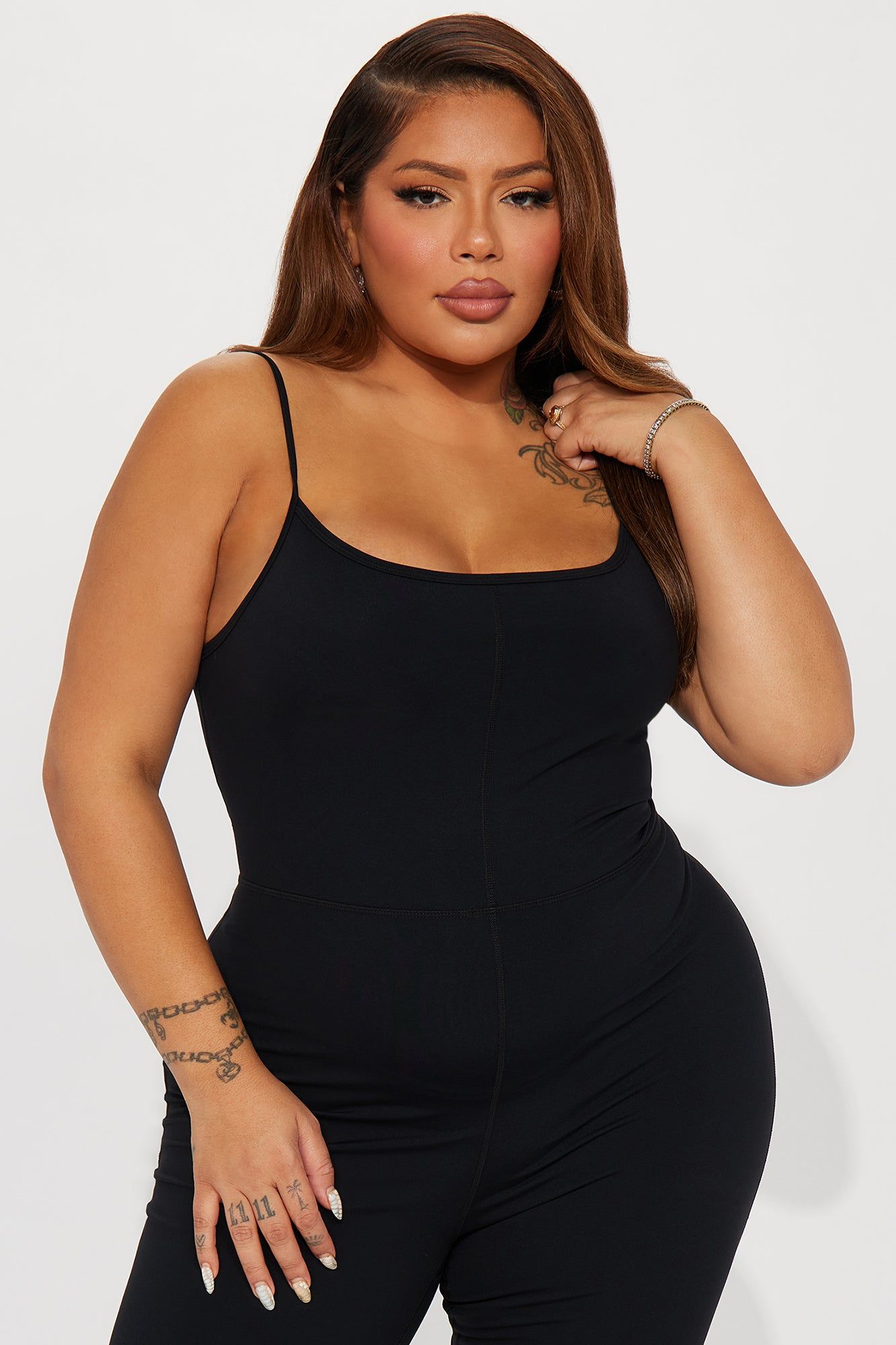 Kayte Active Jumpsuit - Black sold by Fashion Nova product image thumbnail 5
