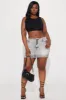 Wasted On You Micro Mini Skirt - Grey sold by Fashion Nova