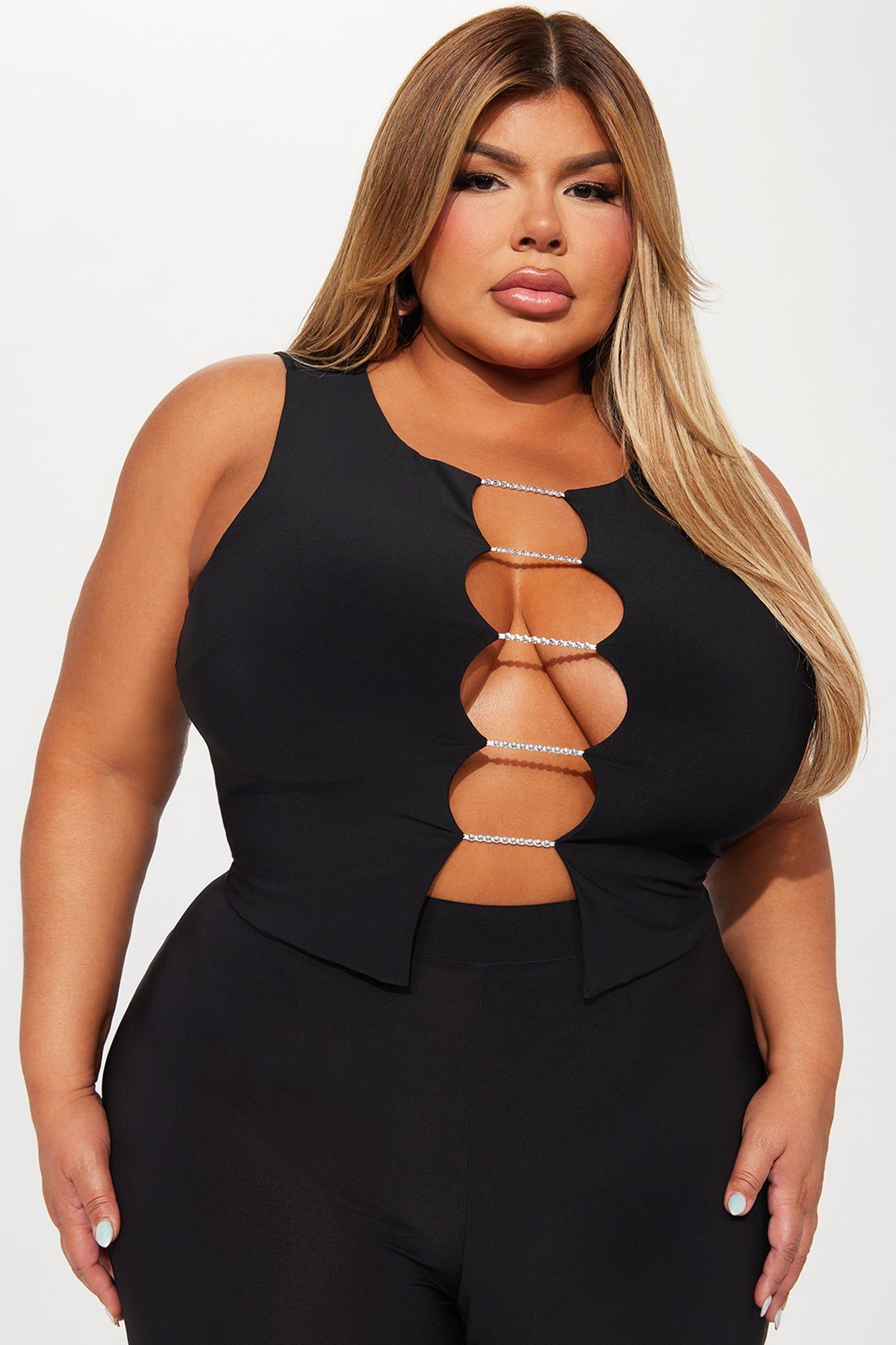 Never Breaking Up Pant Set - Black sold by Fashion Nova product image thumbnail 5