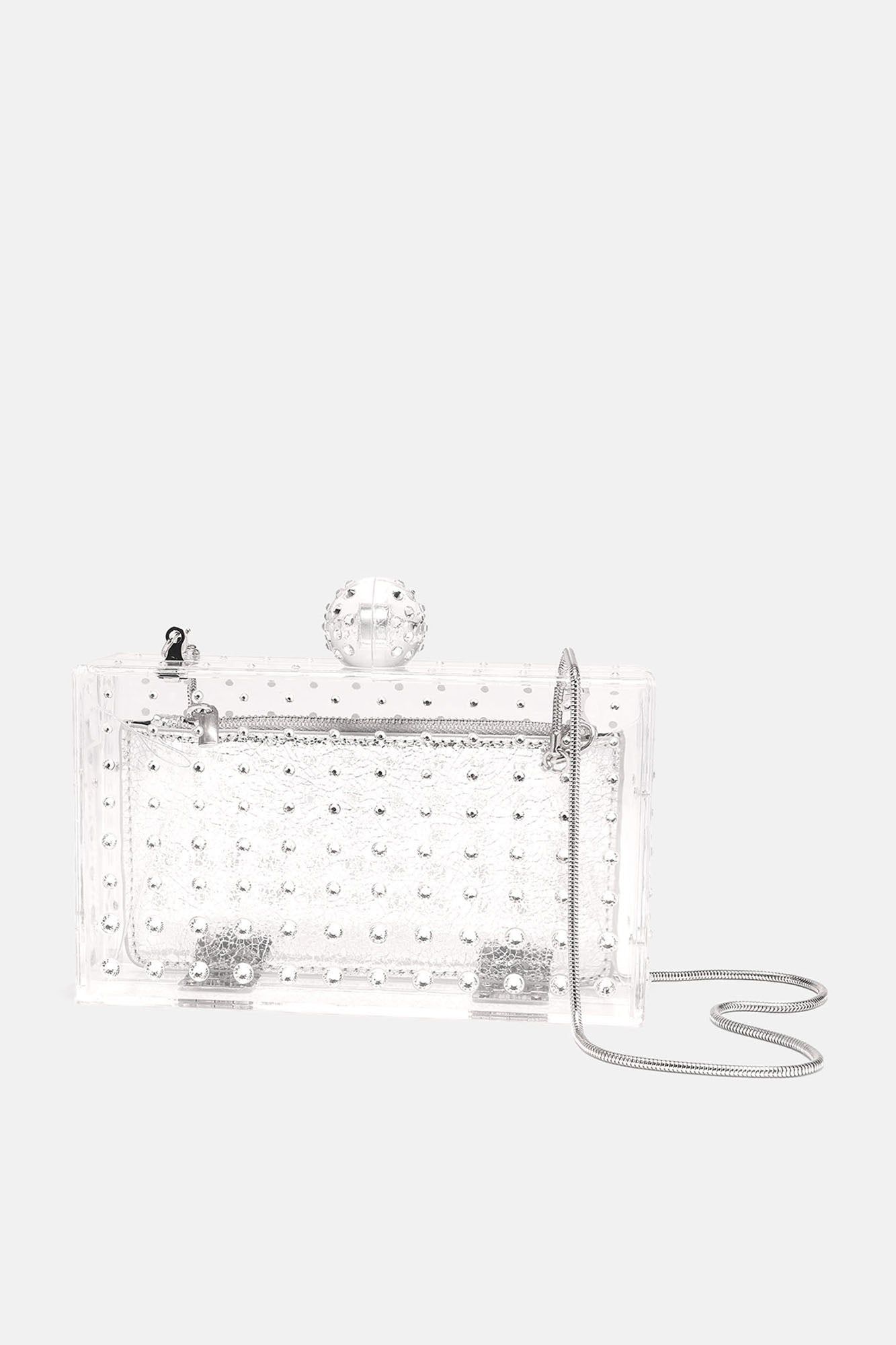 I Wanna Be Clutch - Silver sold by Fashion Nova product image thumbnail 3