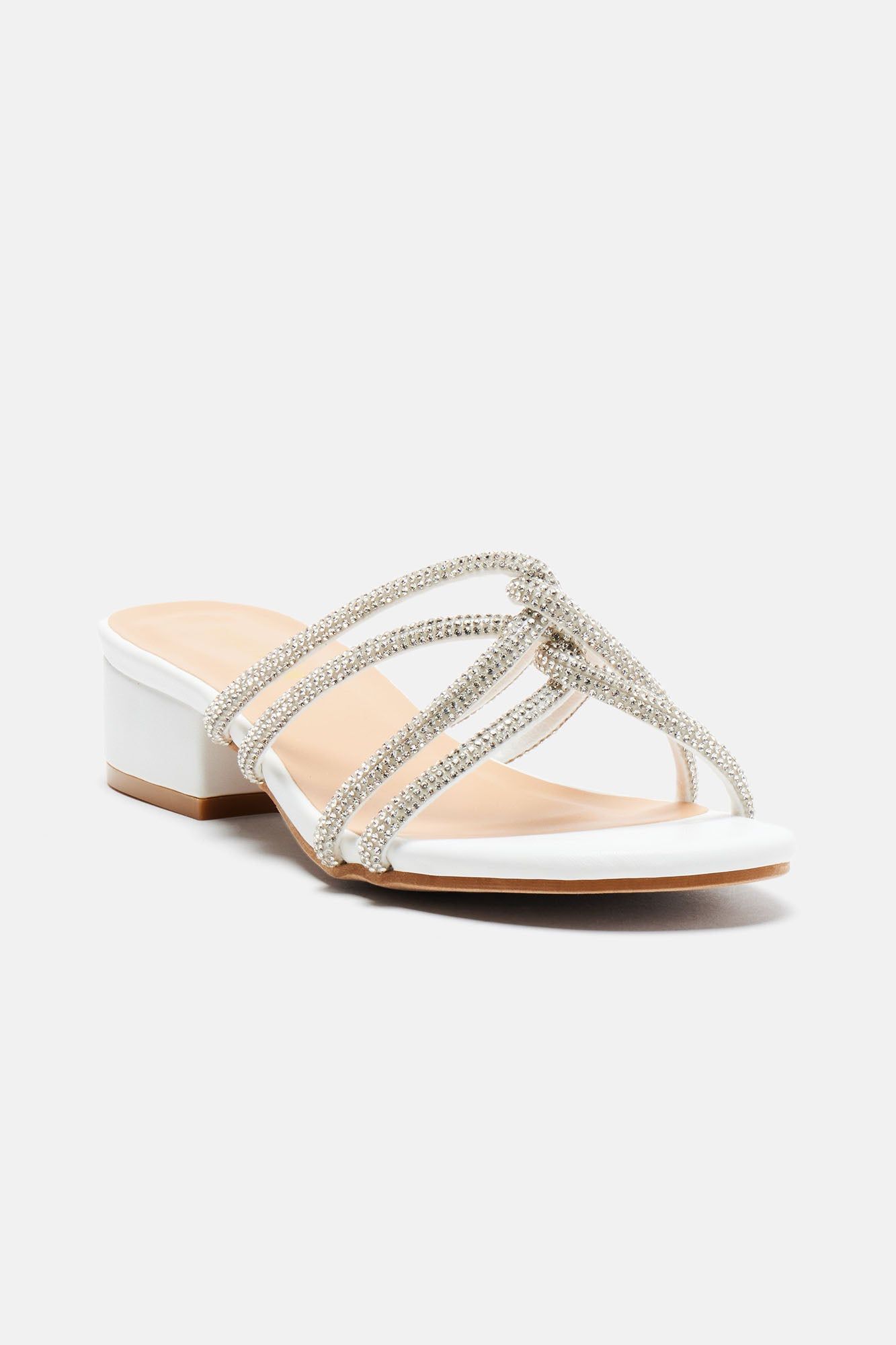 A New Look Heeled Sandals - White sold by Fashion Nova product image thumbnail 2