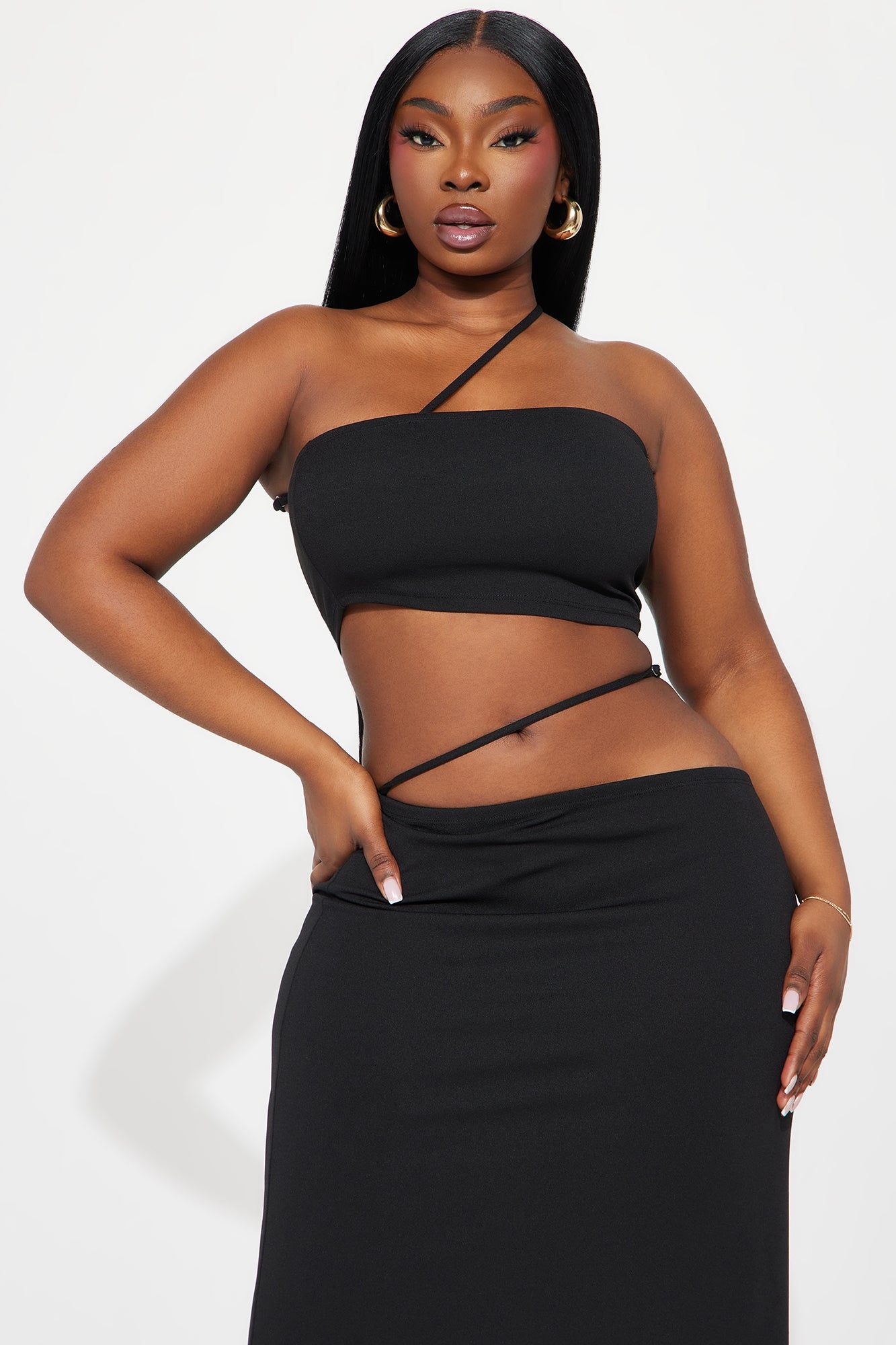Figure Me Out Skirt Set - Black sold by Fashion Nova product image thumbnail 5