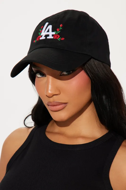 LA Roses Baseball Hat - Black sold by Fashion Nova