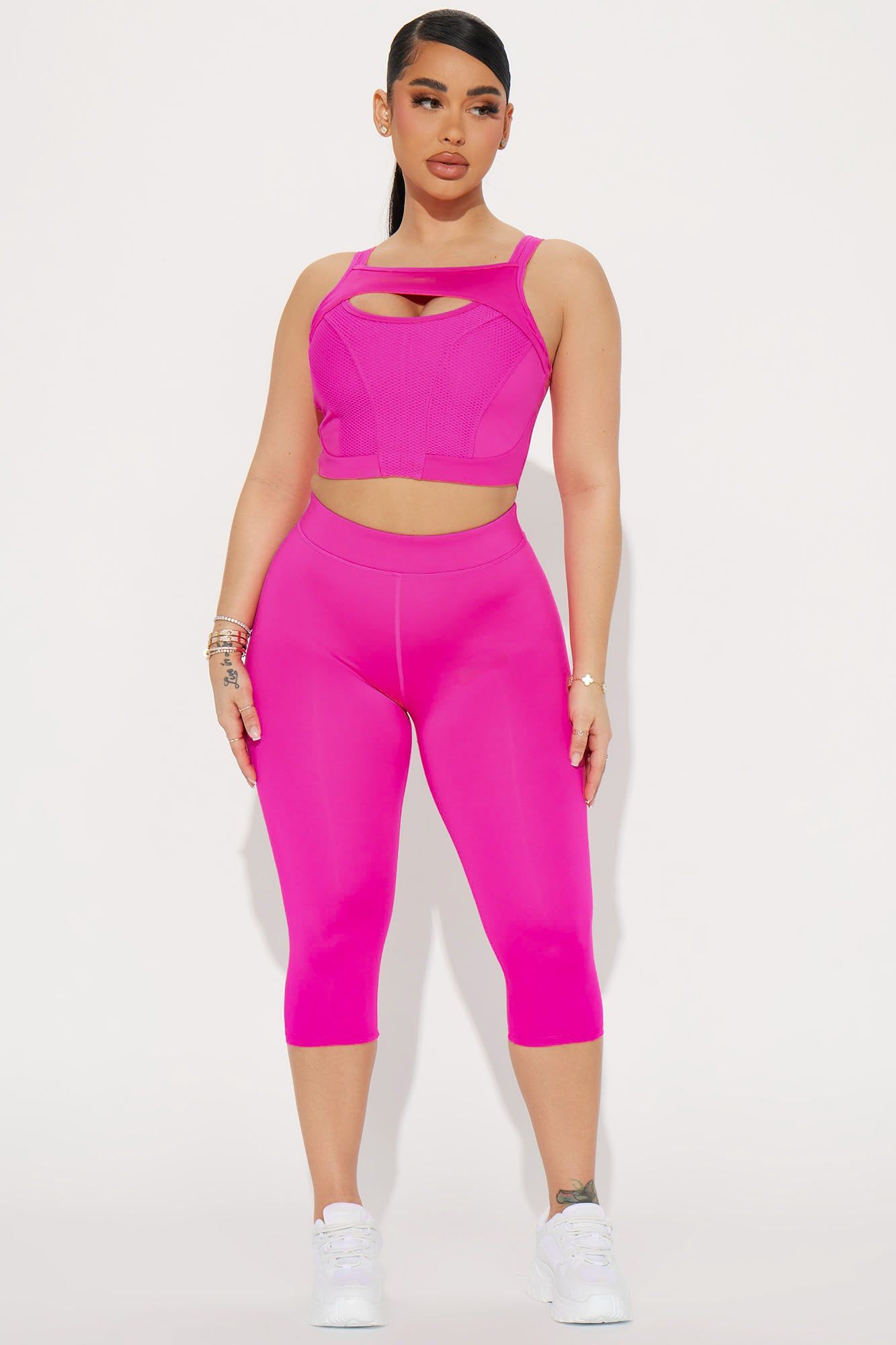 Bodyshot Elevate Sports Bra - Neon Pink sold by Fashion Nova product image thumbnail 2