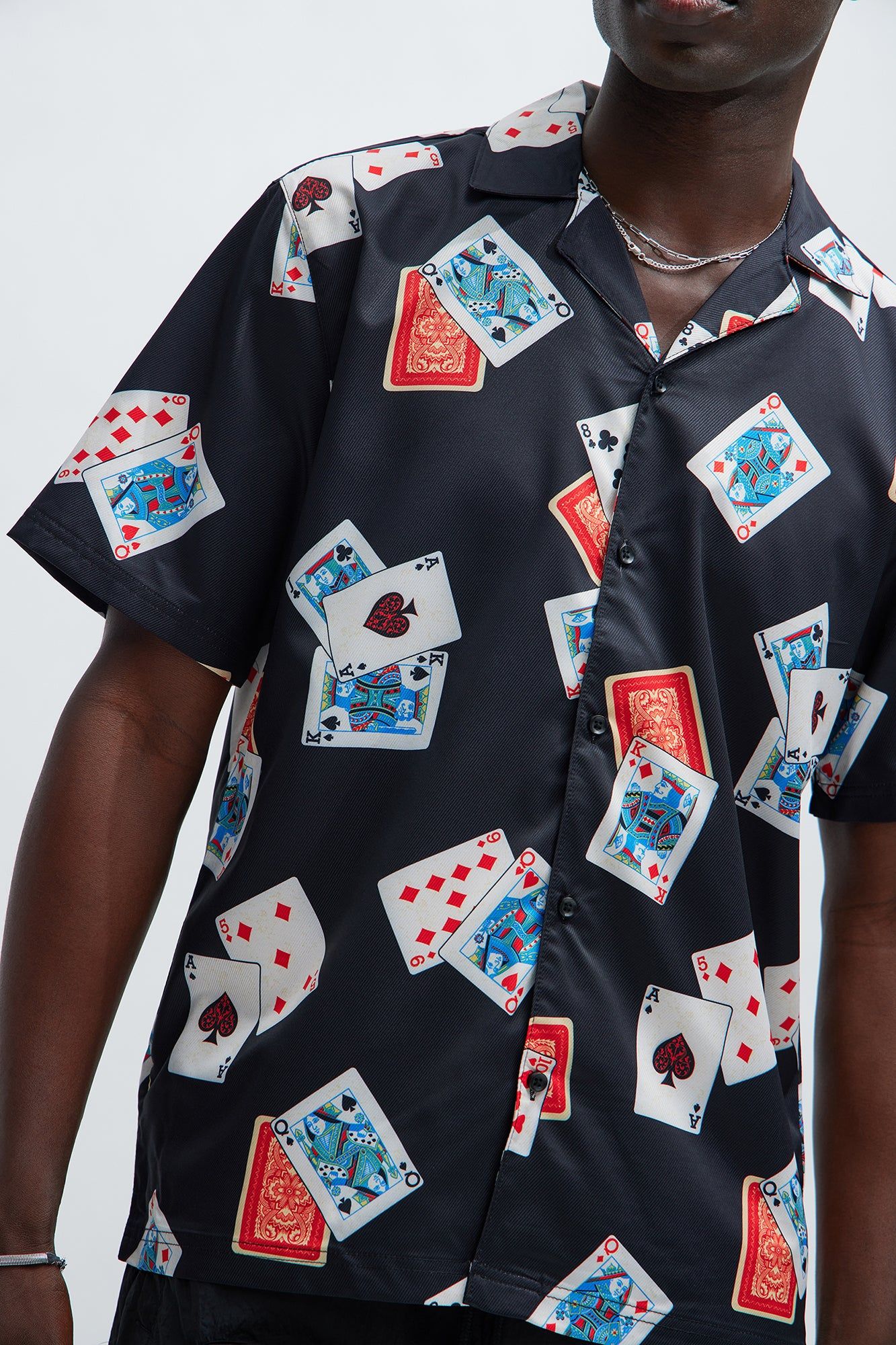 Card Game Shirt - Black sold by Fashion Nova product image thumbnail 3