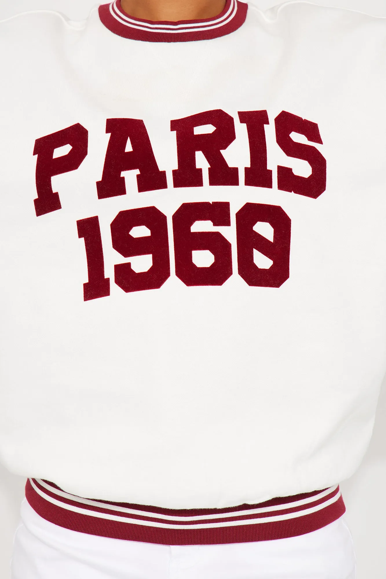 Vintage Paris 1960 Sweatshirt - Ivory sold by Fashion Nova product image thumbnail 3