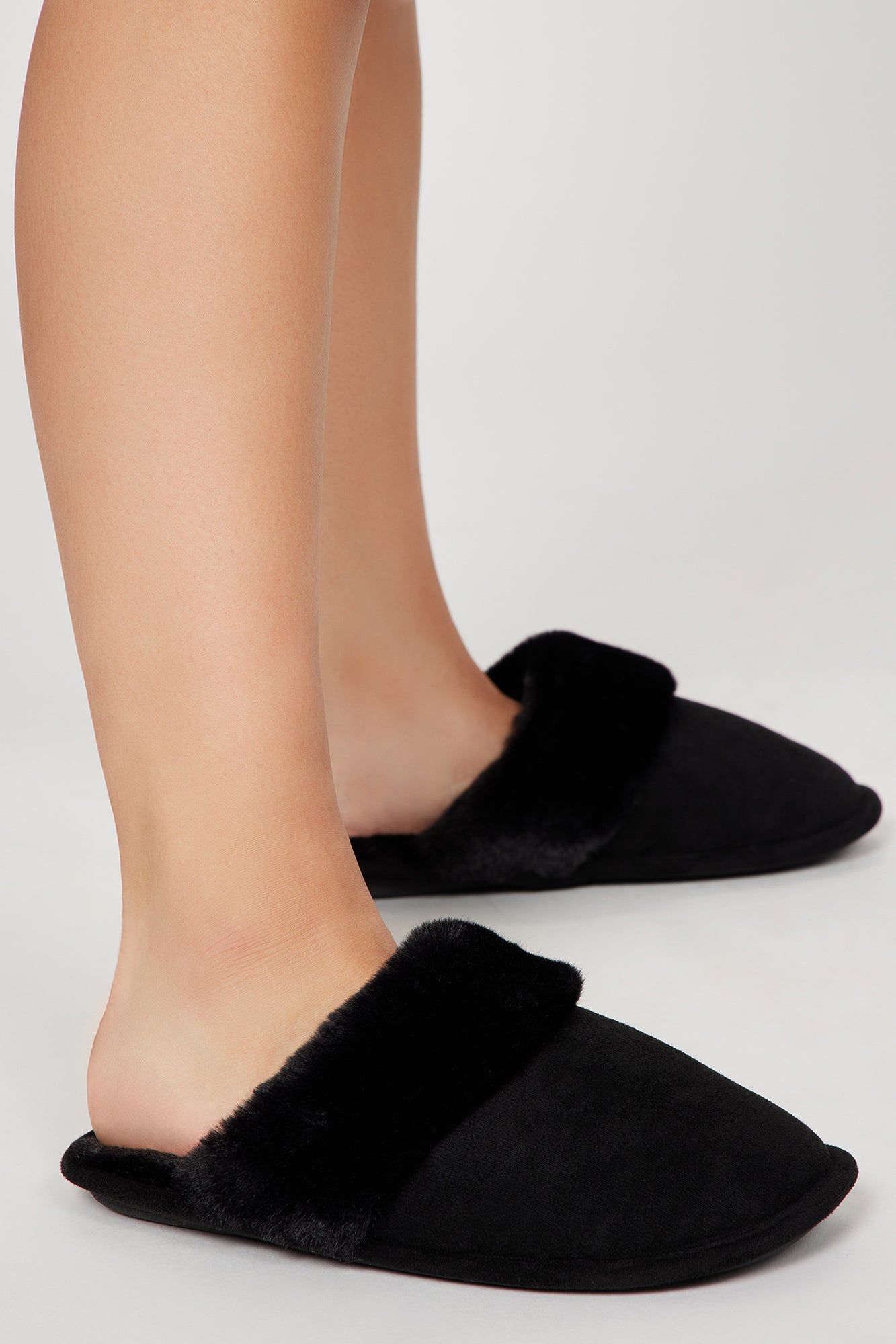 Hanging With You Slippers - Black sold by Fashion Nova product image thumbnail 3