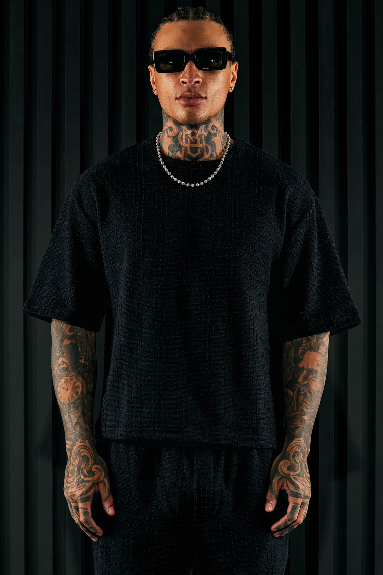 Jordan Textured Short Sleeve Tee - Black sold by Fashion Nova product image thumbnail 2