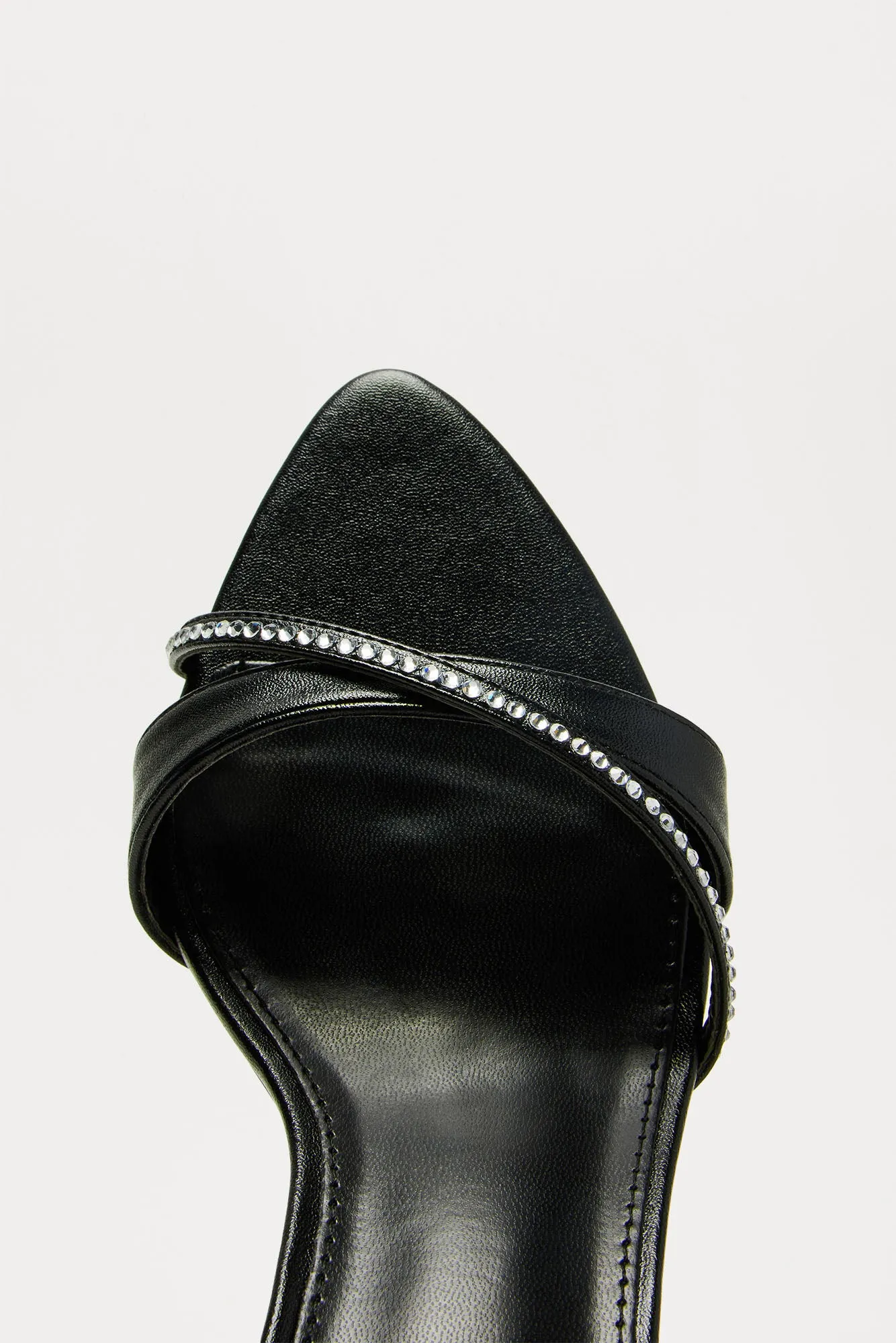 Simply Yours Heeled Sandals - Black sold by Fashion Nova product image thumbnail 5