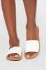 Mini Janie Flat Sandals - Off White sold by Fashion Nova