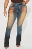 Got It Covered Stretch Bootcut Jeans - Dark Wash sold by Fashion Nova