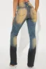 Got It Covered Stretch Bootcut Jeans - Dark Wash sold by Fashion Nova