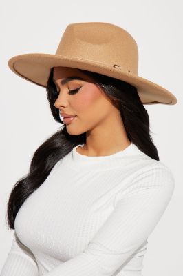 Morning Brunch Fedora - Nude sold by Fashion Nova