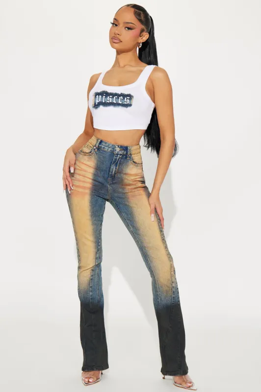 Got It Covered Stretch Bootcut Jeans - Dark Wash sold by Fashion Nova
