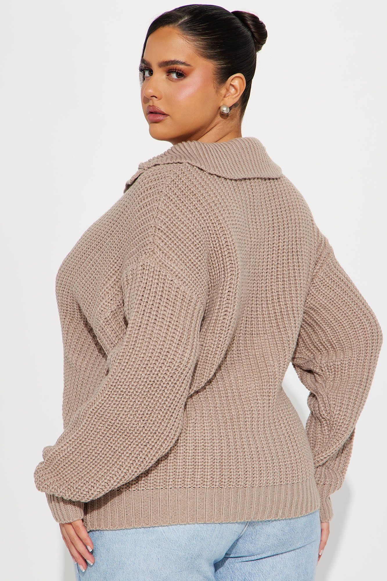 Rian Cardigan Sweater - Oatmeal sold by Fashion Nova product image thumbnail 6