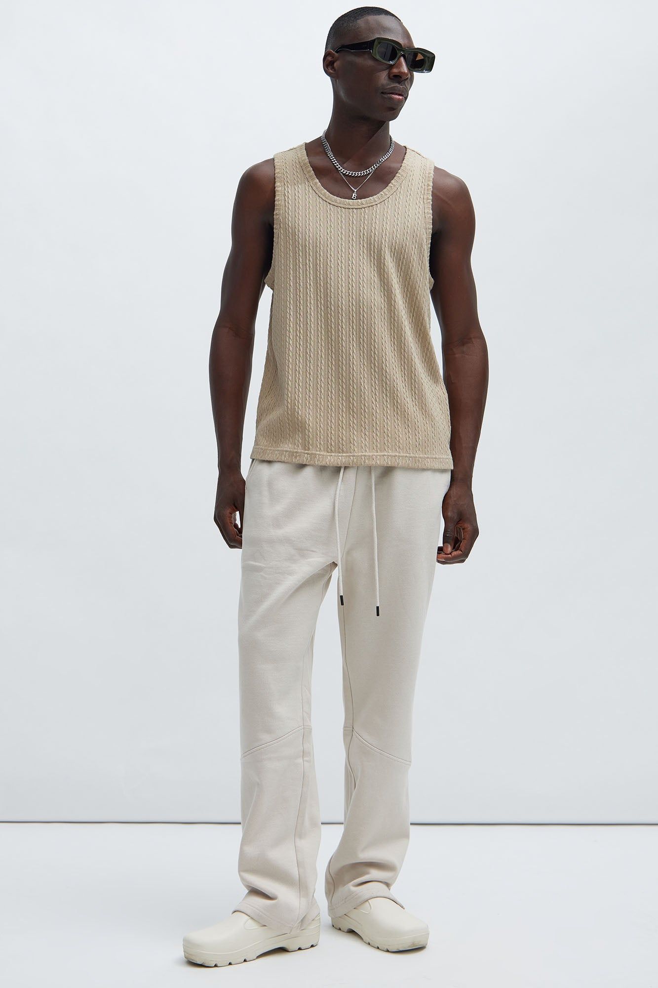 Tyson Pop Off Sweatpants - Grey sold by Fashion Nova product image thumbnail 2