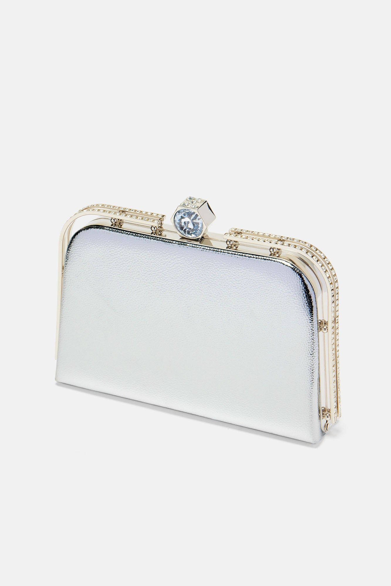 Uptown City Girl Clutch - Silver sold by Fashion Nova product image thumbnail 2