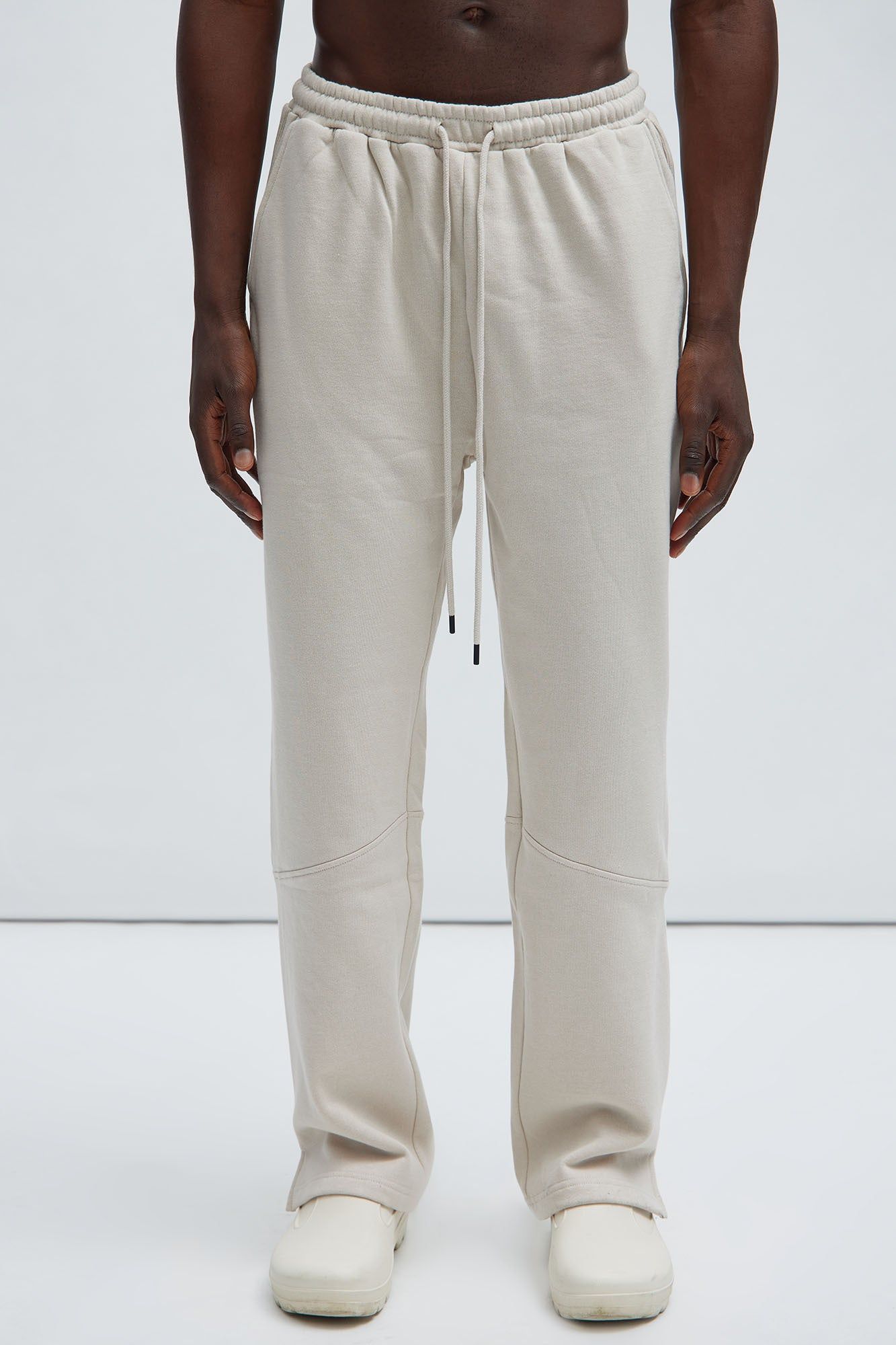 Tyson Pop Off Sweatpants - Grey sold by Fashion Nova