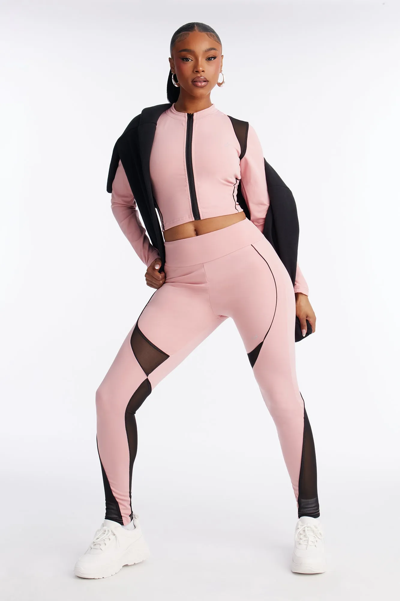 Unavailable Seamless Legging Set - Pink sold by Fashion Nova