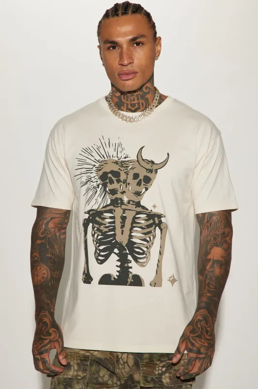 Equinox Short Sleeve Tee - Off White sold by Fashion Nova