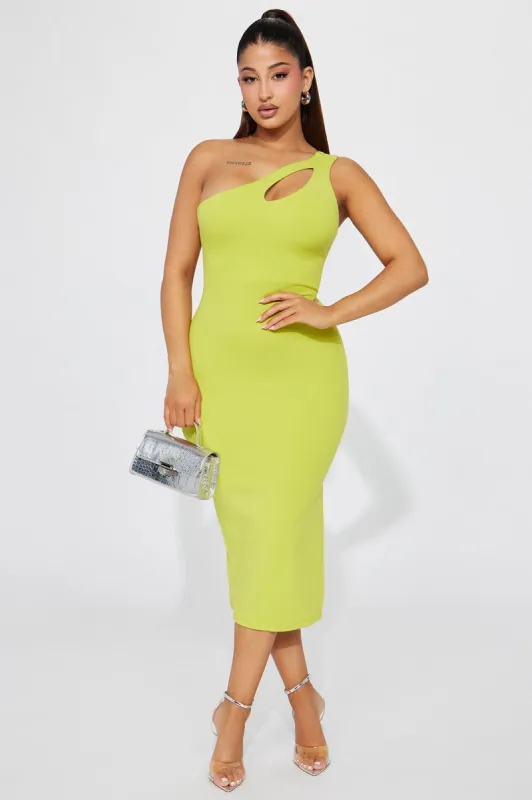 Milani Midi Dress - Green sold by Fashion Nova