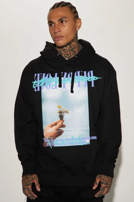 Blessed Eagle Hoodie - Black sold by Fashion Nova