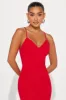 Delia High Low Gown - Red sold by Fashion Nova