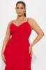 Delia High Low Gown - Red sold by Fashion Nova
