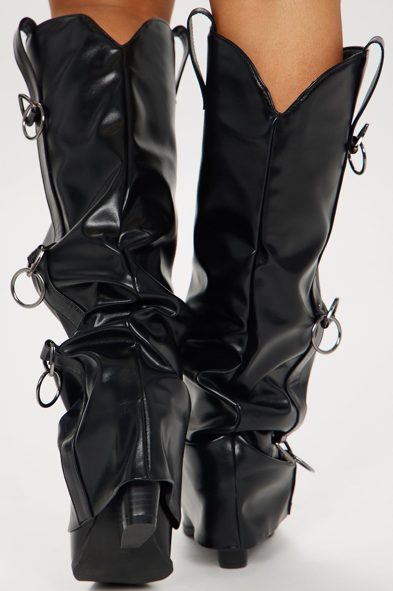 Ride With Me Knee High Boots - Black sold by Fashion Nova product image thumbnail 4